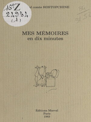 cover image of Mes mémoires en dix minutes